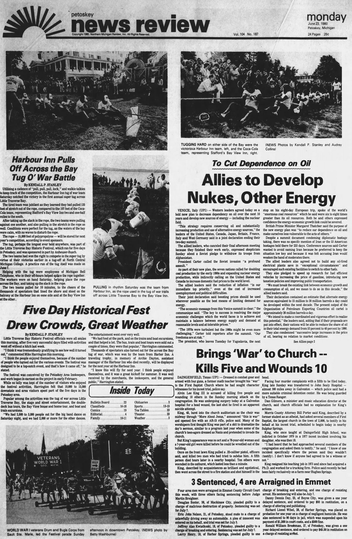 Harbour Inn (Harbor Inn, Ramona Park Hotel) - Jun 23 1980 Article (newer photo)